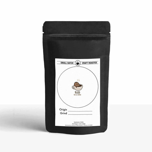 Ti.co Small Batch Craft Roasted Coffee and Tea Packaging