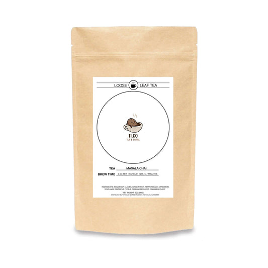 Ti.co Masala Chai loose leaf tea package - premium coffee and tea blends