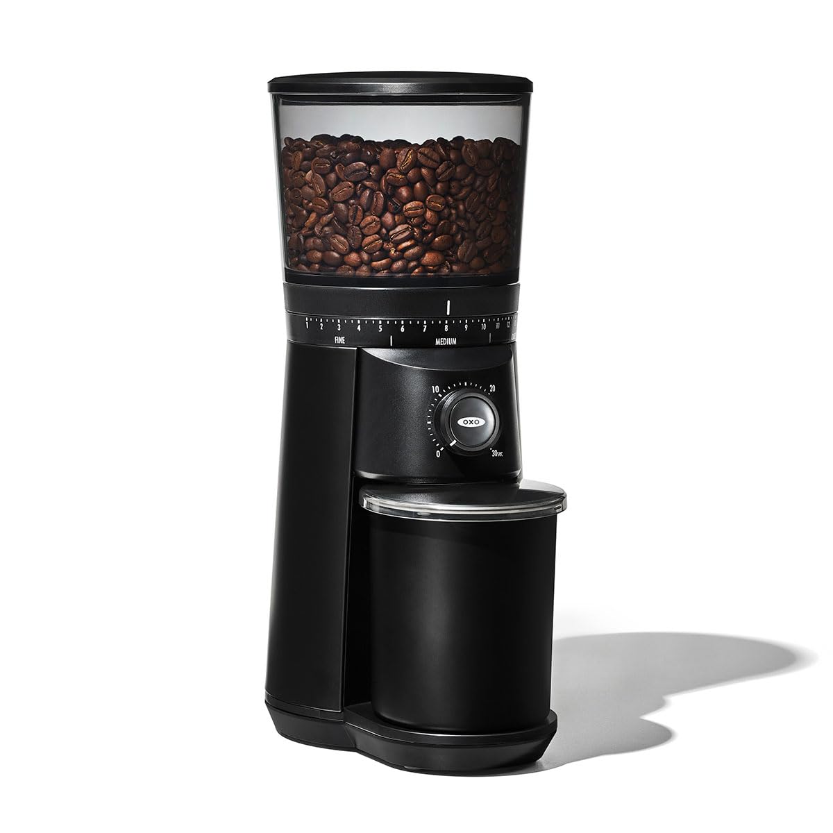 OXO Brew Conical Burr Coffee Grinder , Silver - TI.CO