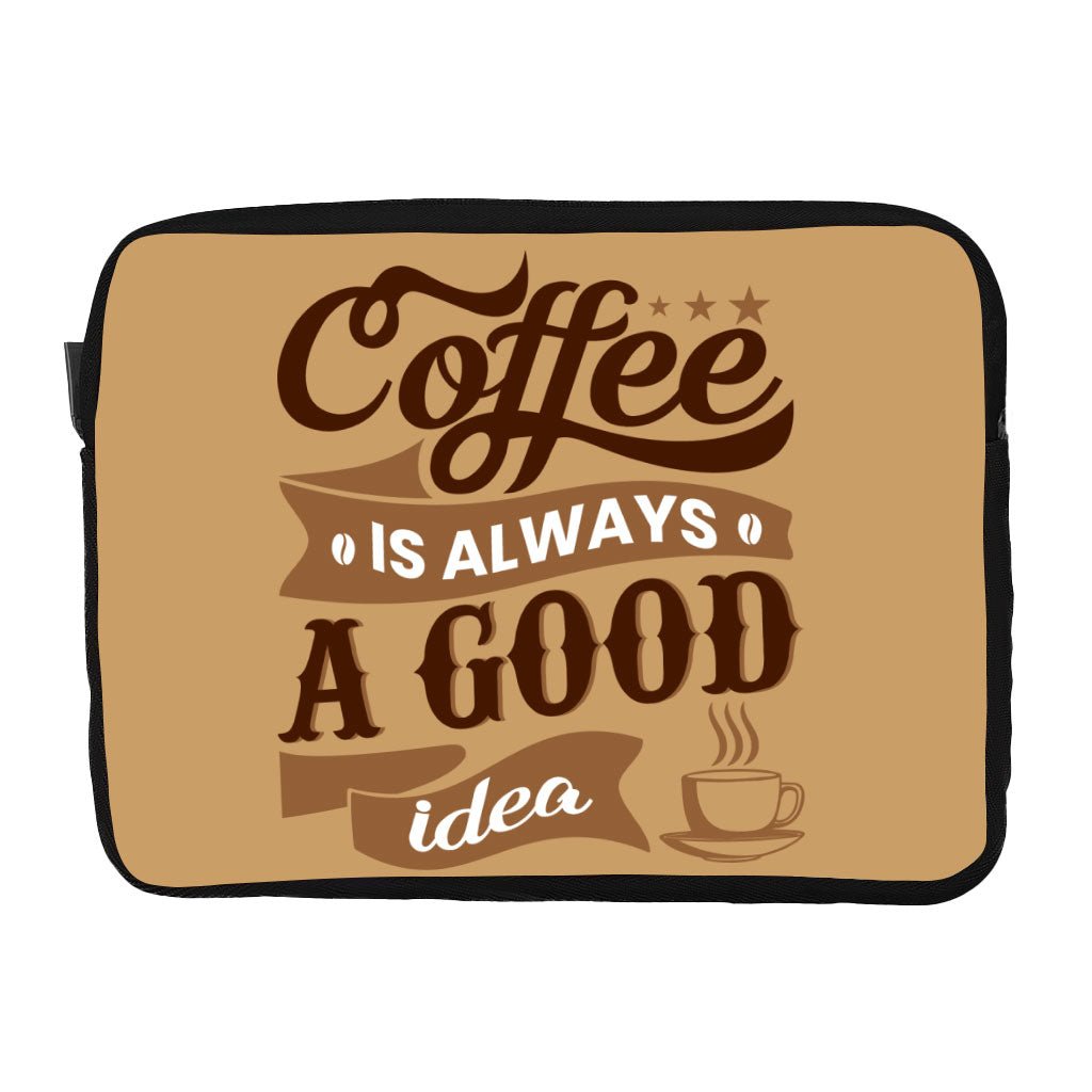 Coffee Dell 16" Two-Sided Sleeve - Creative Laptop Sleeve - Themed Laptop Sleeve with Zipper - Premium  from KXX - Just $24.99! Shop now at KXX  TI.CO