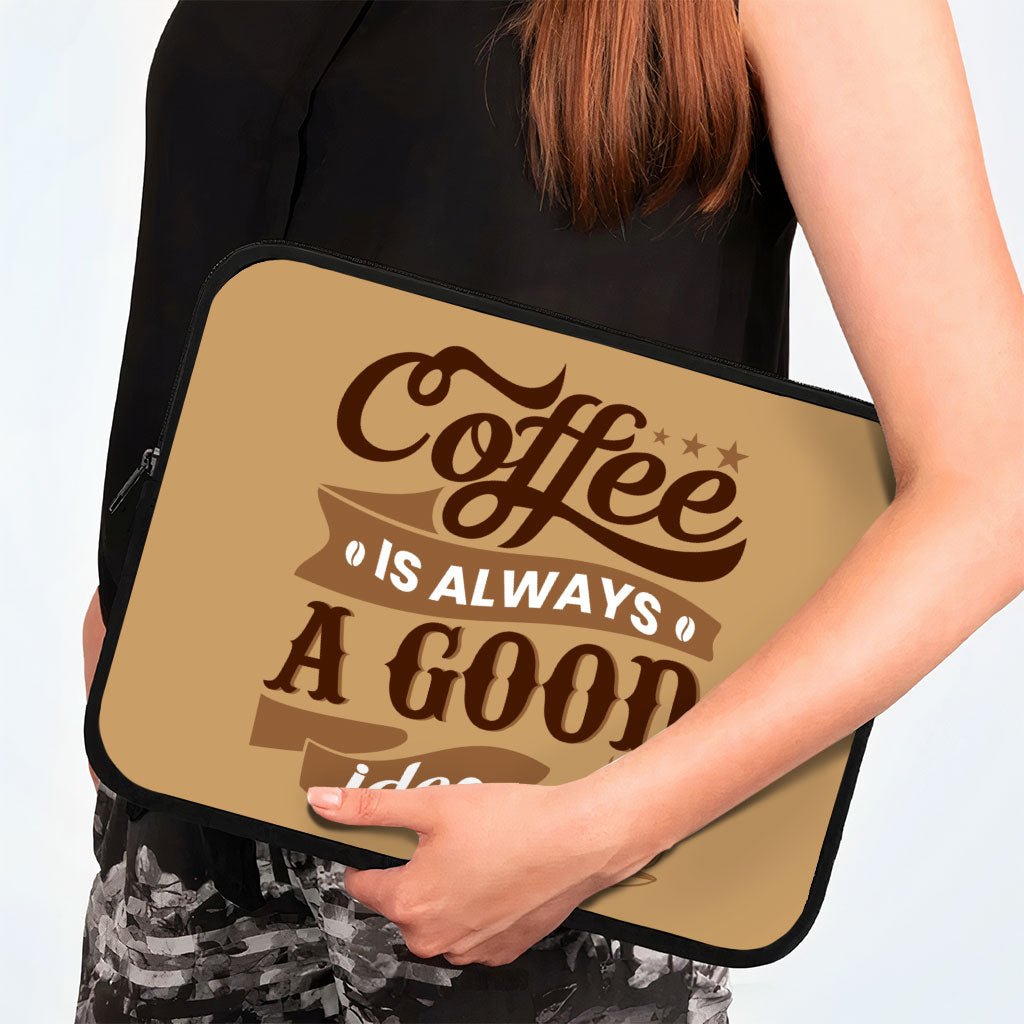 Coffee HP 16" Sleeve - Creative Laptop Sleeve - Themed Laptop Sleeve with Zipper - Premium  from KXX - Just $23.99! Shop now at KXX  TI.CO
