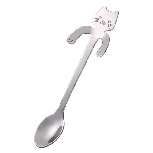 Cute Cat Coffee Spoon - KXX  TI.CO