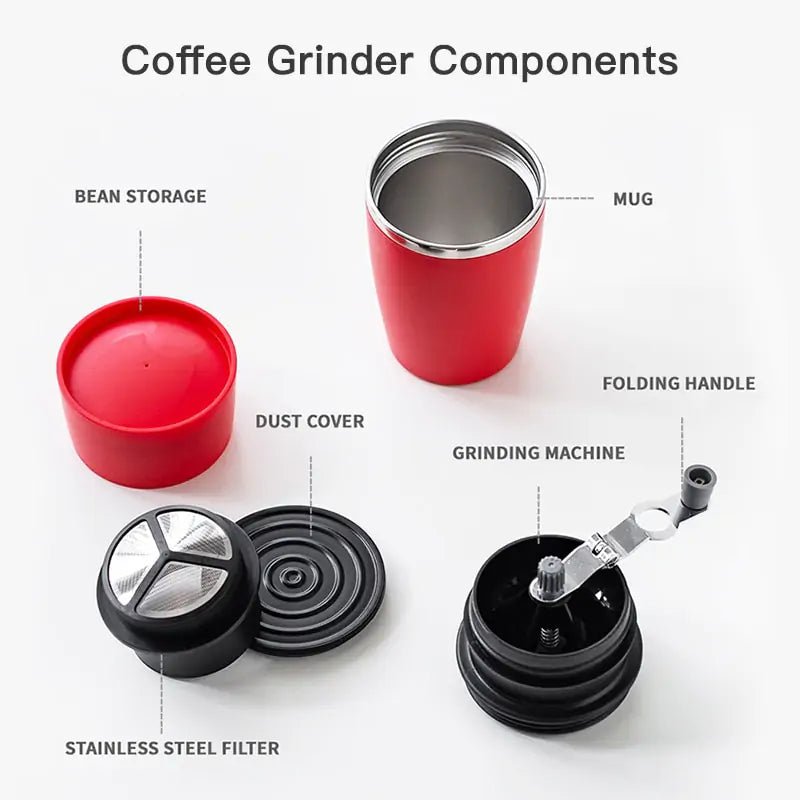 Hand-operated Coffee Grinder - KXX  TI.CO