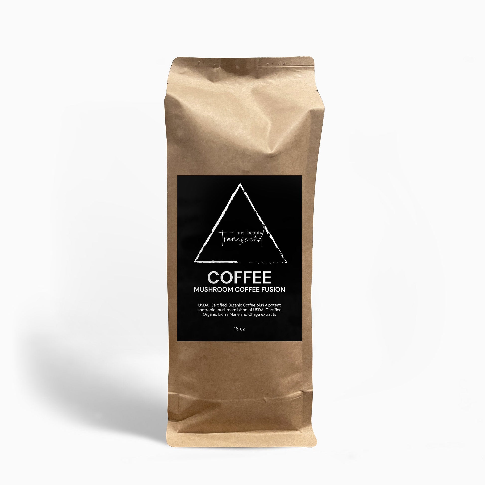 Mushroom Coffee Fusion - Lion’s Mane & Chaga 16oz - KXX  TI.CO