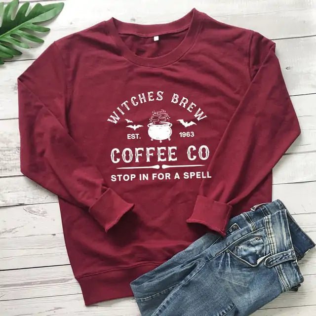 Witches Brew Coffee Co Sweatshirt - KXX  TI.CO