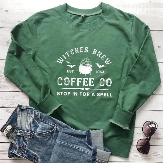 Witches Brew Coffee Co Sweatshirt - KXX  TI.CO